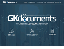 Tablet Screenshot of gkdocuments.com